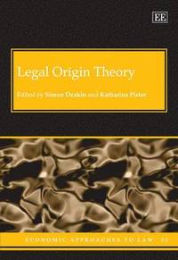 bokomslag Legal Origin Theory