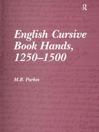 bokomslag English Cursive Book Hands, 1250-1500