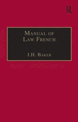 Manual of Law French 1