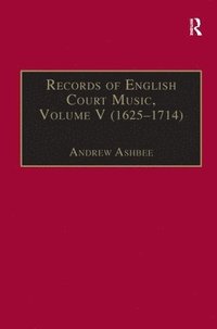 bokomslag Records of English Court Music