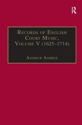 bokomslag Records of English Court Music