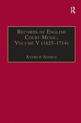Records of English Court Music