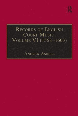 Records of English Court Music 1