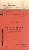 bokomslag Hurricane IIA, IIB, IIC, IID & IV Pilot's Notes