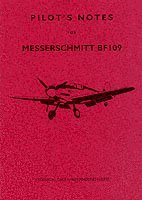 bokomslag Messerschmitt 109 Pilot's Notes