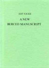 bokomslag New Berceo Manuscript