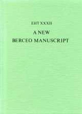 New Berceo Manuscript