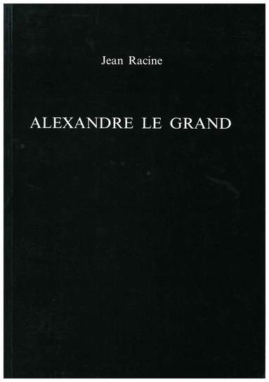 Jean Racine, Michael Hawcroft, Valerie Worth - Alexandre Le Grand, Häftad