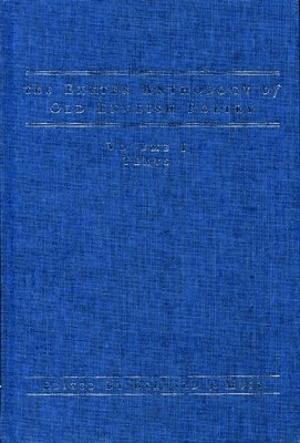 bokomslag The Exeter Anthology of Old English Poetry: 2 Volumes