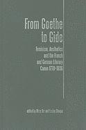 bokomslag From Goethe To Gide