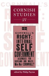 bokomslag Cornish Studies Volume 21