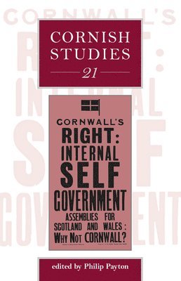 bokomslag Cornish Studies Volume 21