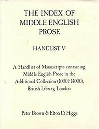 bokomslag The Index of Middle English Prose Handlist V: 5