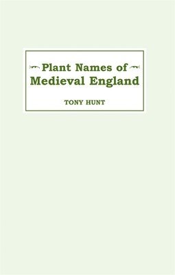 Plant Names of Medieval England 1