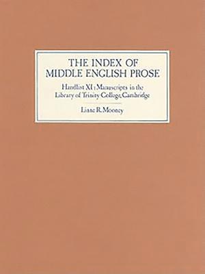 bokomslag The Index of Middle English Prose Handlist XI