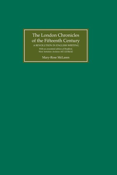 bokomslag London Chronicles of the Fifteenth Century