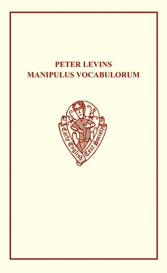 Peter Levins Manipulus Vocabulorum 1