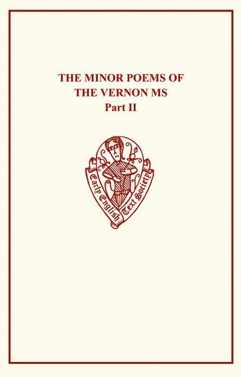 F.J. Furnivall - The Minor Poems of The Vernon MS II, Häftad