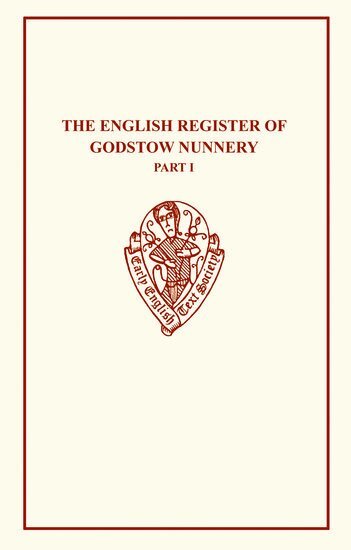 A. Clark - English Register of Godstow I, Häftad
