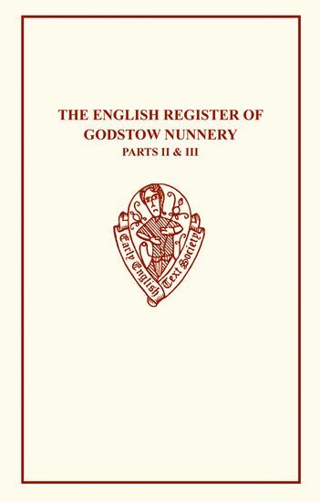 A. Clark - English Register Godstow II, Häftad