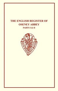 bokomslag The English Register of Oseney Abbey I & II