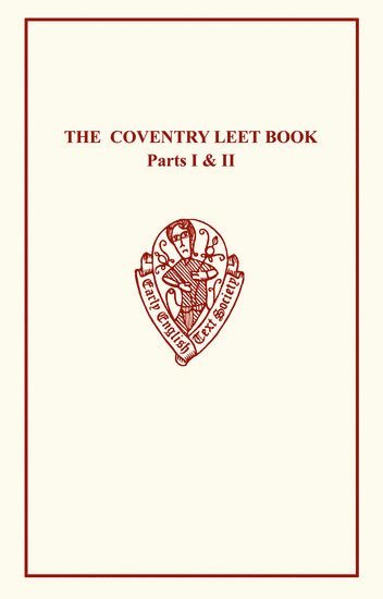 bokomslag Coventry Leet Book I & II