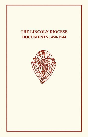 bokomslag Lincoln Diocese Docs 1450a1544
