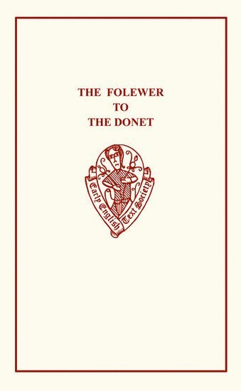 bokomslag The Folewer to The Donet