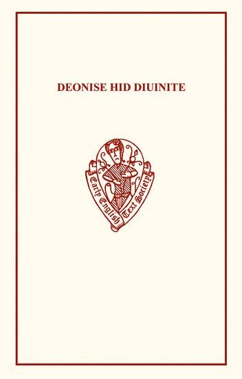 bokomslag Deonise hid Diuinite