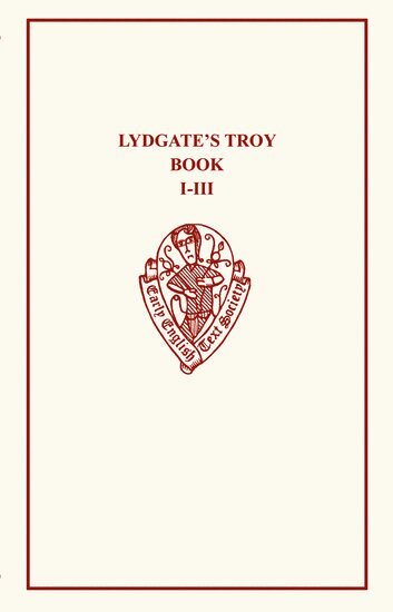 H. Bergen - Lydgate's Troy Book I-III, Häftad
