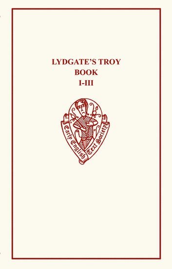 bokomslag Lydgate's Troy Book I-III