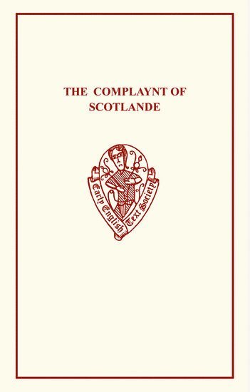 J.A.H. Murray, J. A. H. Murray, J A H Murray - The Complaynt of Scotlande, Häftad