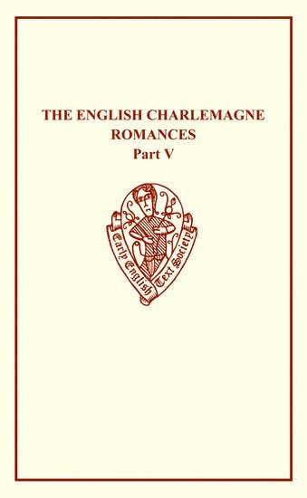 bokomslag English Charlemagne Romances V