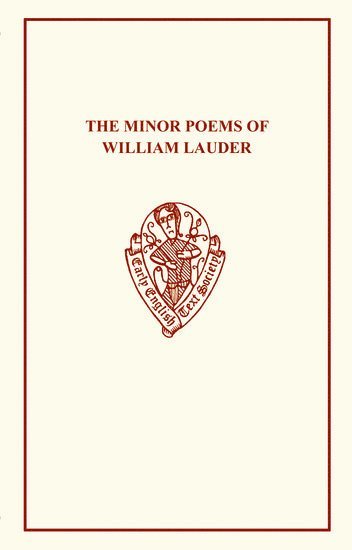 The Minor Poems of William Lauder 1