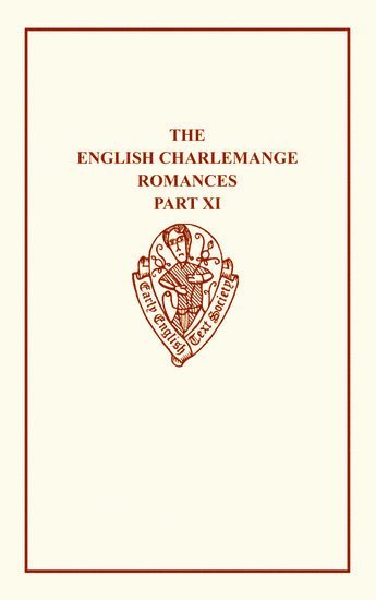 bokomslag English Charlemagne ROMs XI