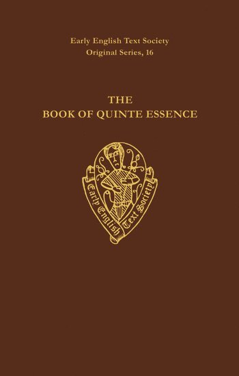 Book of Quinte Essence Sloane MS 73 1