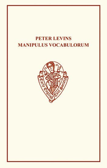 bokomslag Peter Levins Manipulus Vocabulorum