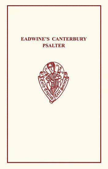 bokomslag Eadwine's Canterbury Psalter