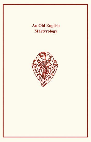 An Old English Martyrology 1