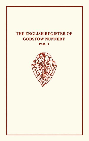 bokomslag English Register of Godstow I