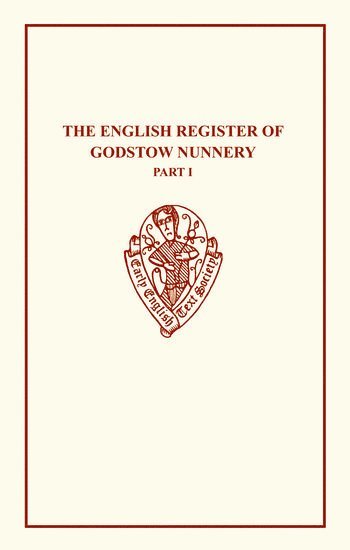A. Clark - English Register of Godstow I, Inbunden