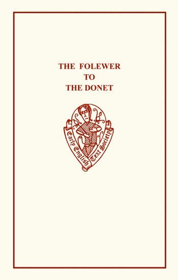 bokomslag Folower to the Donet by Reginald Peacock