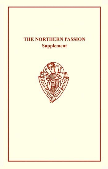 bokomslag The Northern Passion: Supplement