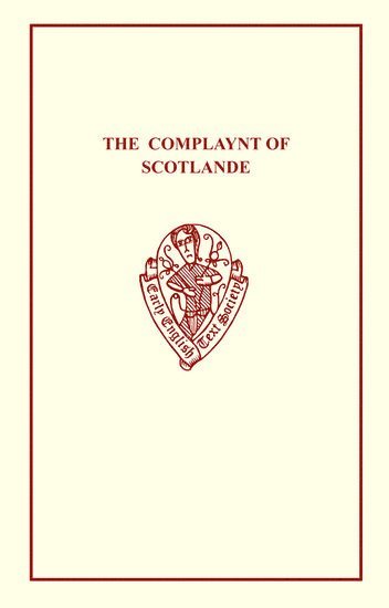 J.A.H. Murray - The Complaynt of Scotlande, Inbunden