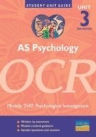 As Psychology Ocr 1