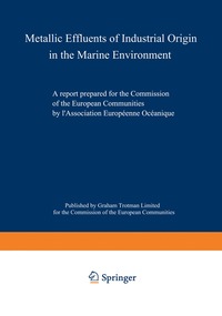 bokomslag Metallic Effluents of Industrial Origin in the Marine Environment