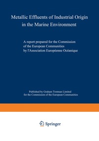 bokomslag Metallic Effluents of Industrial Origin in the Marine Environment