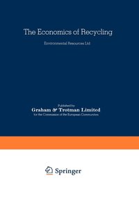 bokomslag The Economics of Recycling