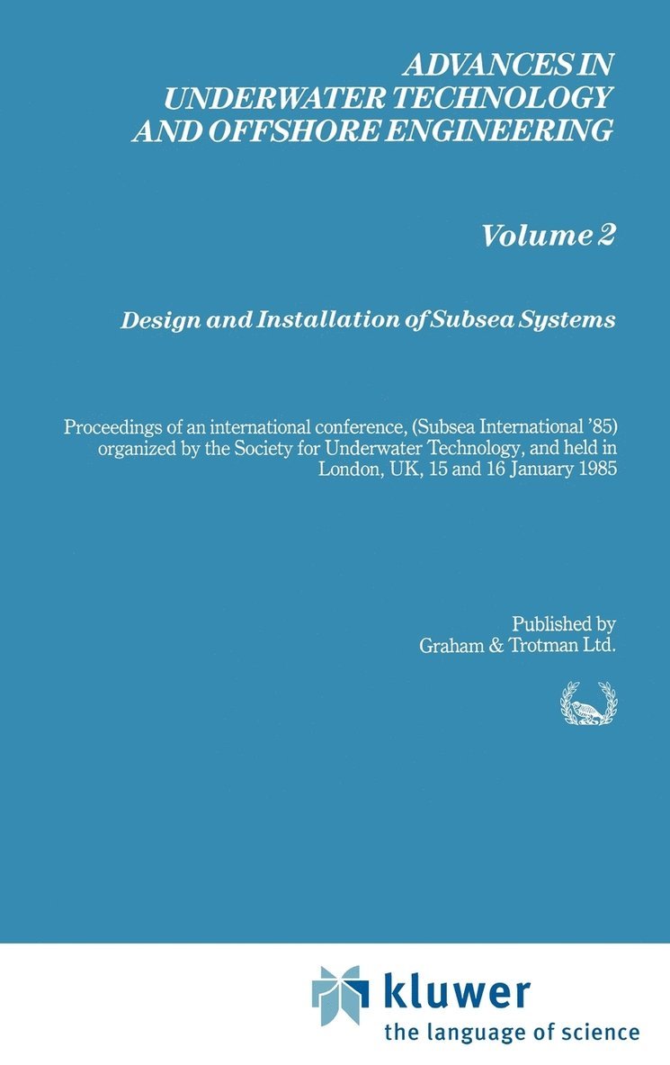 Design and Installation of Subsea Systems 1