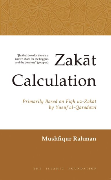 Mushfiqur Rahman - Zakat Calculation, Häftad